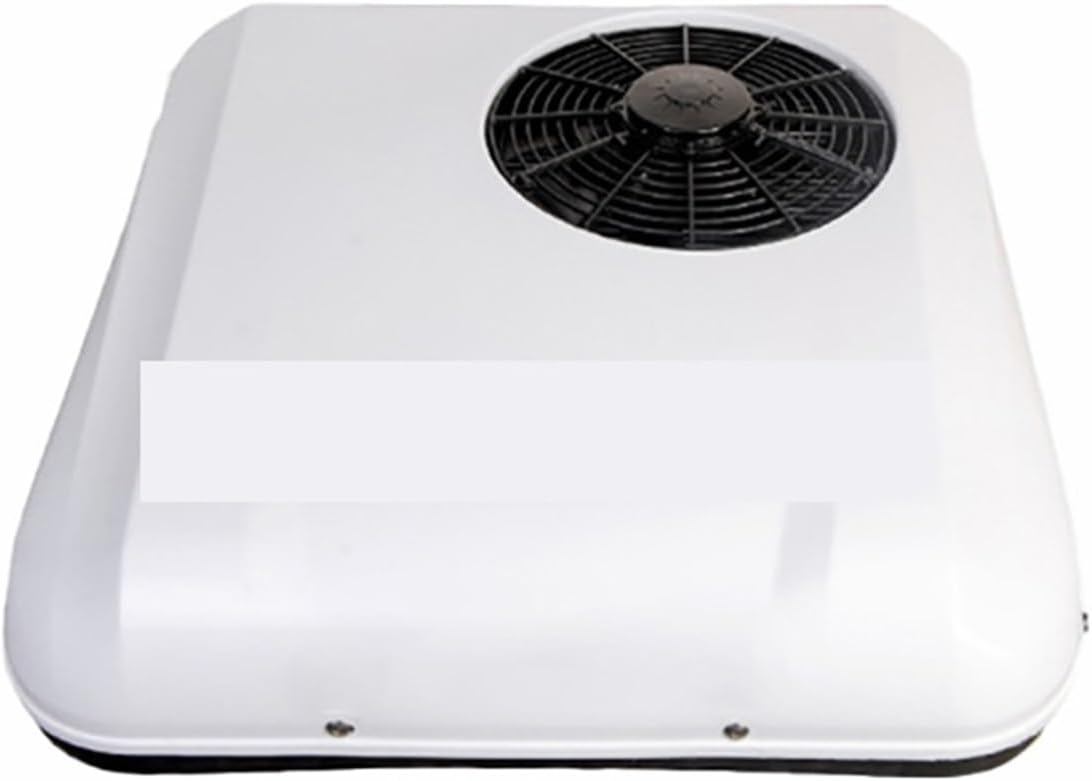 RV Air Conditioner, Ceiling Car Air Conditioner 12/24V Top Mounted Parking Heating And Cooling Integrated Machine,Camper ac(White,24v Cool And Heat)