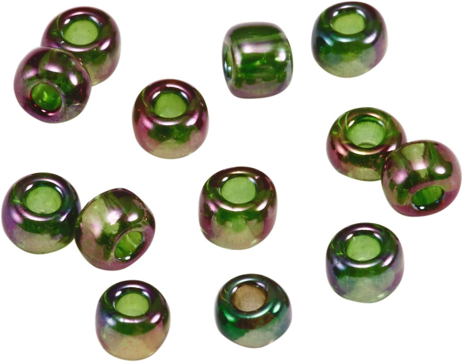 TOHO No.326 Round Beads, 6 Bundles, Threading Beads, Outer Diameter Approx. 0.1 inch (3 mm), 98.4 ft (30 m)