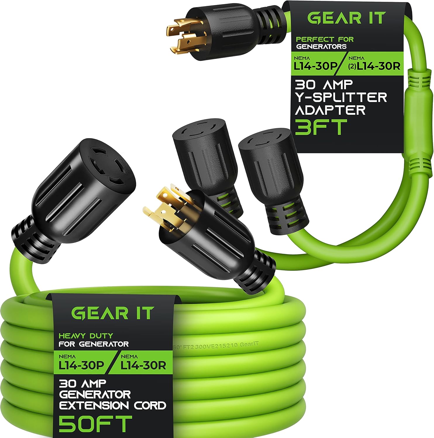 30A Generator Cord and 30A Y Splitter