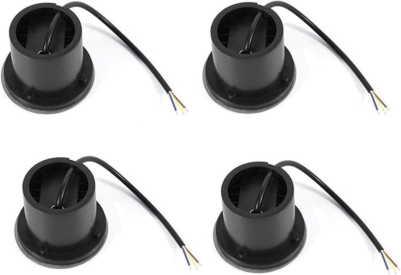 Buried Lights Underground Light LED Path Light Yard Garden Landscape In-ground Well Lights Outdoor Decorative Spotlight,IP67 Waterproof,AC85-265V (Color : Green, Power : 7W) (Red 36W)