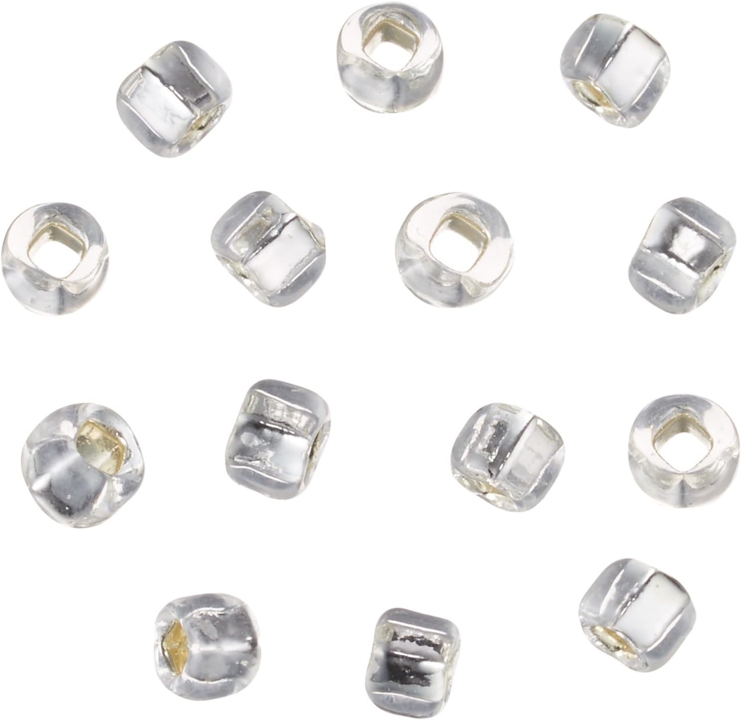 TOHO Inner Angle Beads, Large, 6 Bundles, Thread Threading Beads, Outer Diameter Approx. 0.1 inch (3 mm), No. 21, 98.4 ft (30 m)