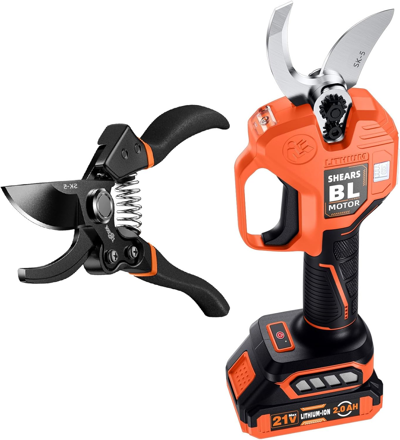 1.38'' Electric Pruners & 8.5