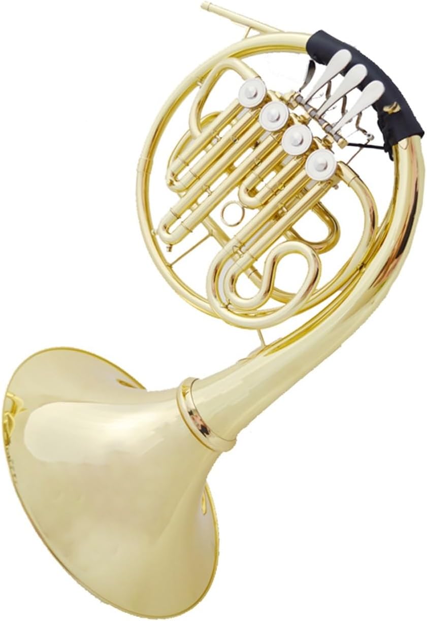 4 Key French Horn A Single Row French Horn In The Key Of B Suitable For Beginners Playing Three Keys(Four buttons)