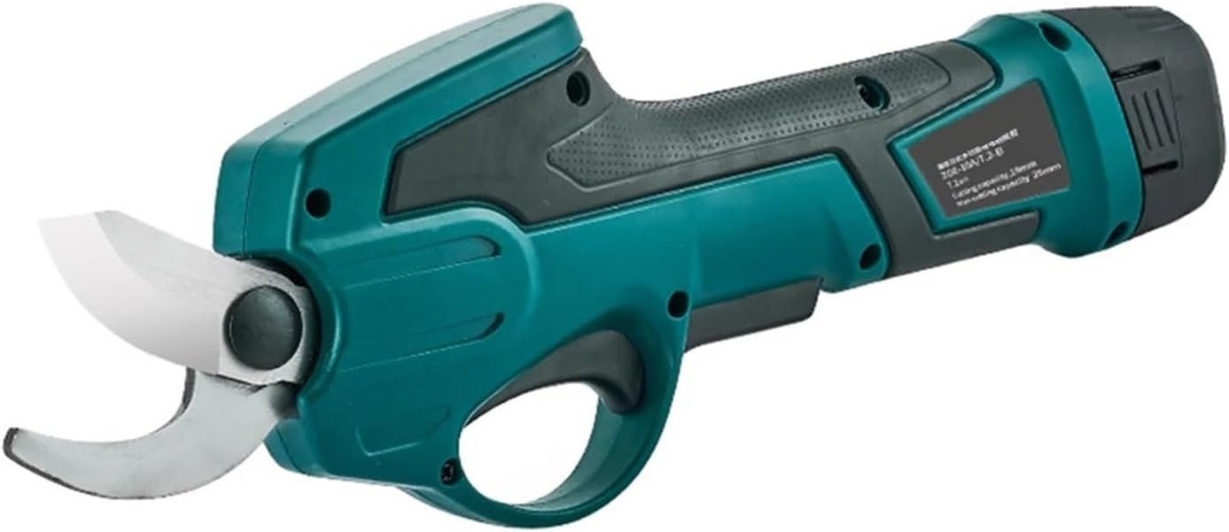 7.2V 1300mAh Electric Pruning Scissors 0-25mm Pruning Shears Lithium Battery Garden Pruner