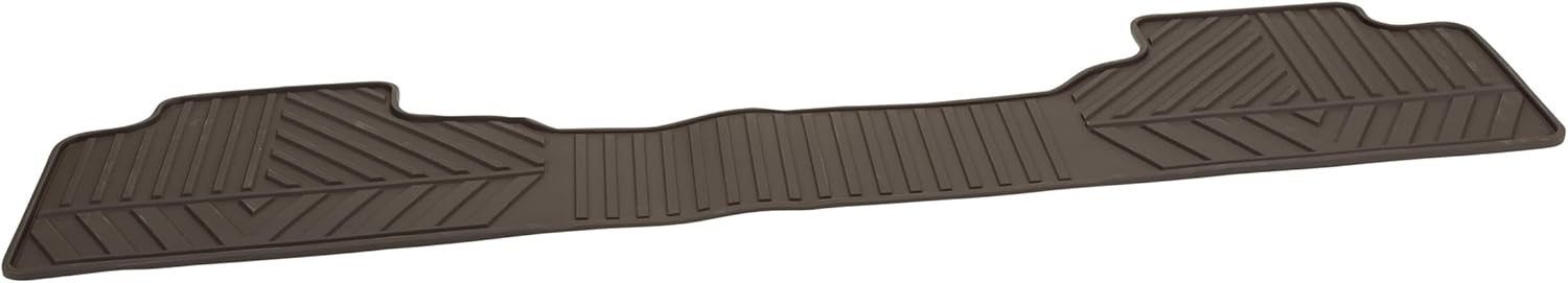 GM Accessories 22858825 Second-Row One-Piece Premium All-Weather Floor Mat in Cocoa