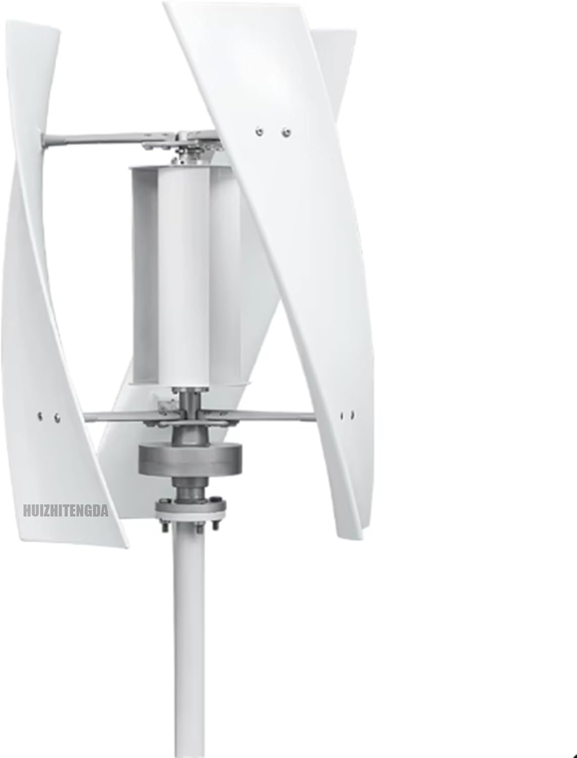 10000W Courtyard Vertical Wind Turbine Kit, 12V 24V 48V 220V AC Wind Turbine with MPPT Charger Easy to Assemble Suitable for Motorhomes and Ships