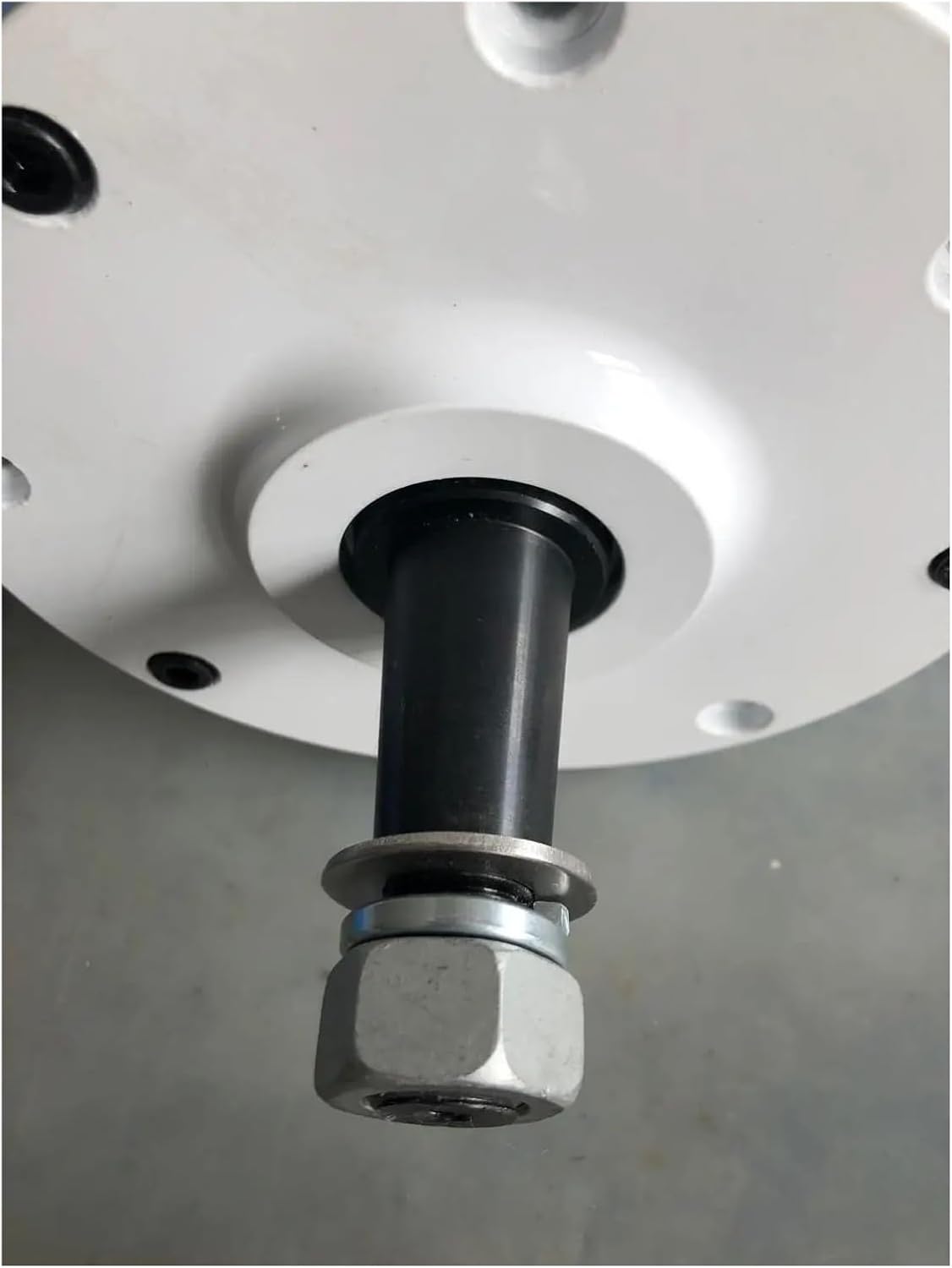 Wind Turbine Generator Kit, PMG Rare Earth PMA 800W AC Permanent Magnet nerator for Wind Turbine for Hybrid Solar Wind System(No Base,24V)