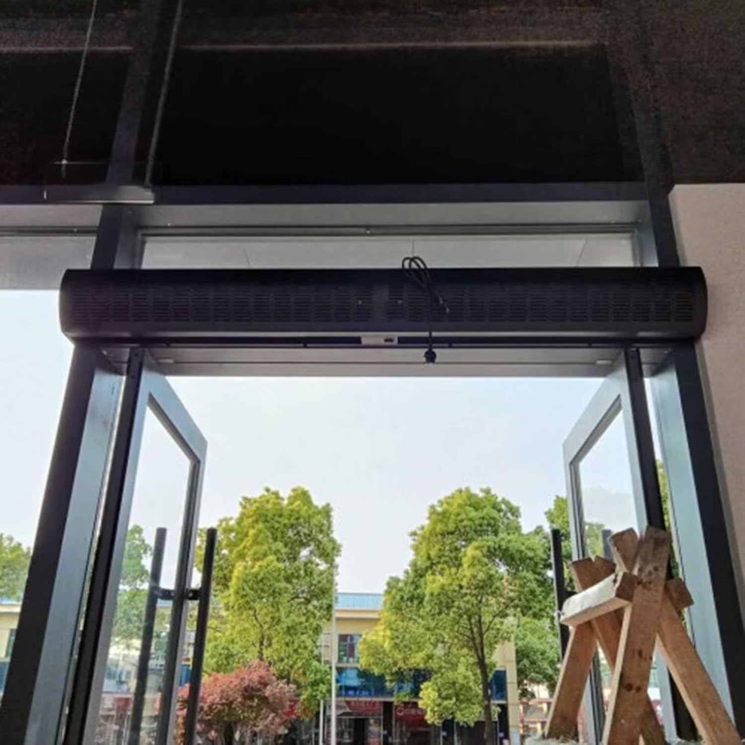 Silent Commercial Air Curtain Machine 24 Inch,35inch,39inchAir Curtain Cold Storage Supermarket Dedicated Fan(150 * 19(59 * 7.4inch))