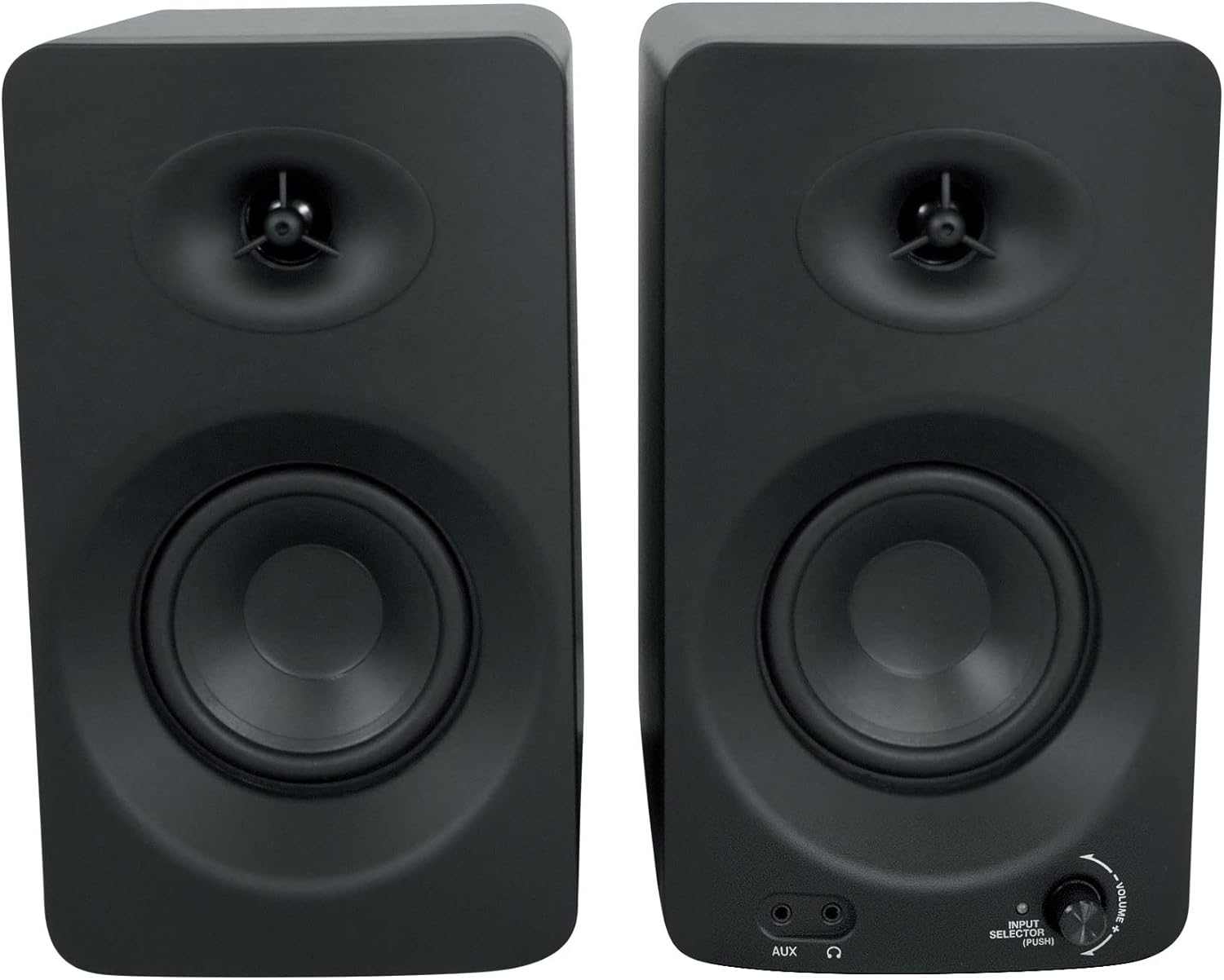 Rockville ASM4 Powered Studio Monitor Speaker Pair, 4