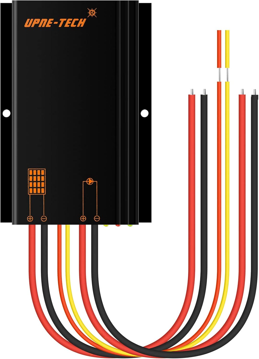 Solar Pump Controller, LCB 10A with IP68,Linear Current Boosters Used in Solar Direct Pumping Applications;Compatible Models: 12V or 24 VDC Pumps; Input Voltage: 16 - 50 DC； Potting epoxy Resin Black