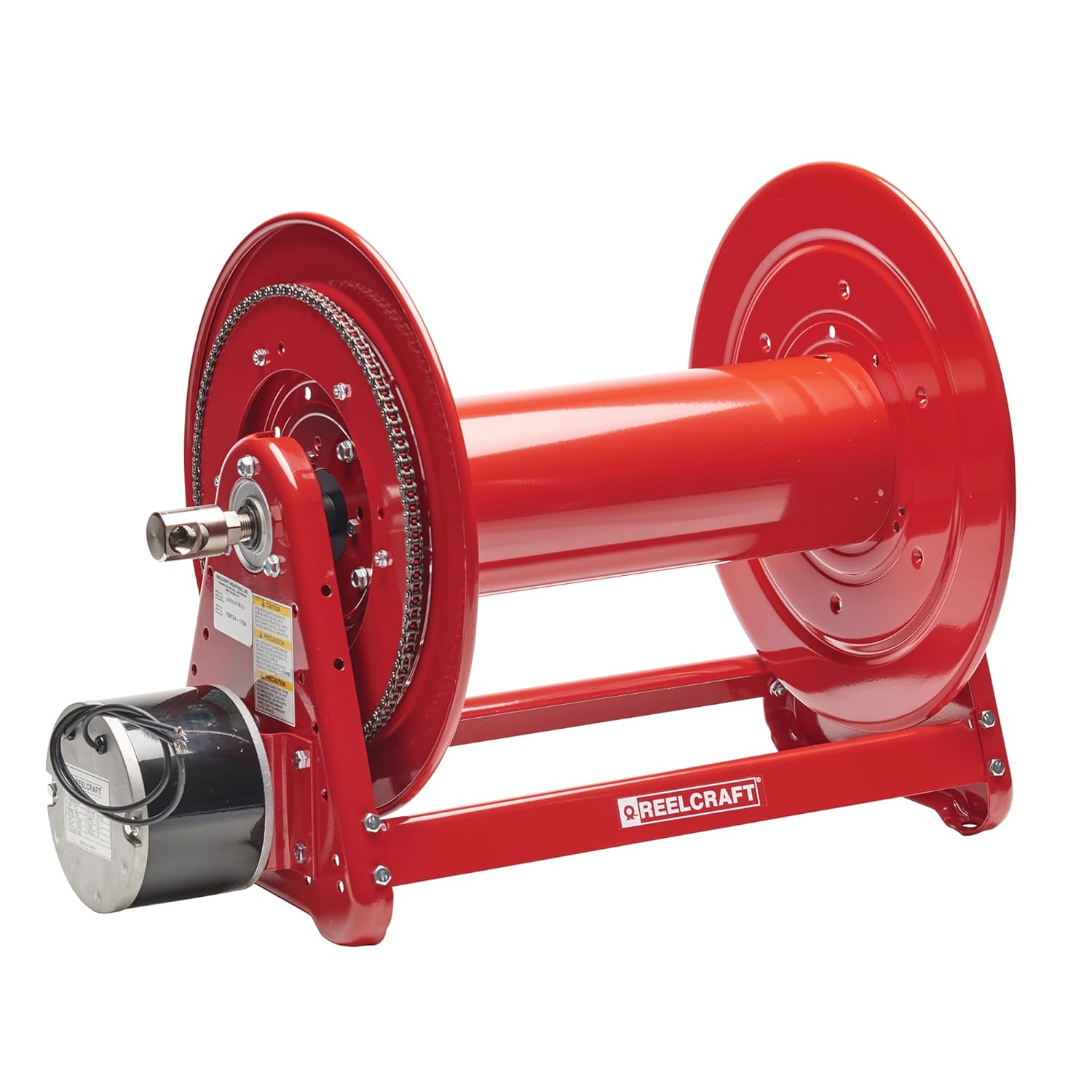 Reelcraft EA32118 M12D Heavy Duty 12V DC Motor Driven Hose Reel, 325' Hose Not Included