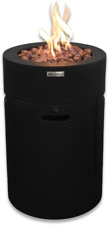 Lava Tube Concrete Fire Pit 18