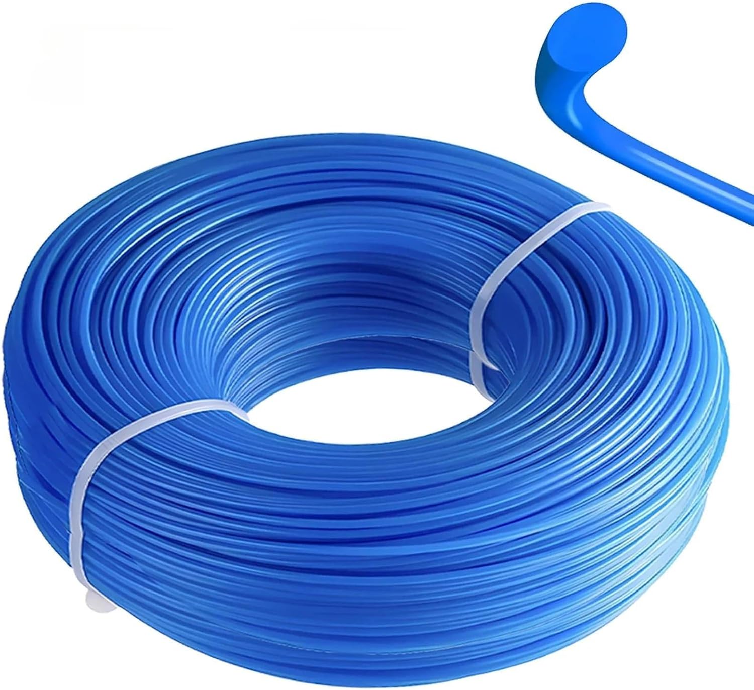 100m Nylon Brushcutter Strimmer Trimmer Line Cord Wire 2.7/3.0/4.0mm Dia for ST-IHL Nylon Lawn Mower Line Garden Power Tool Parts(3.0mm 100m Blue)