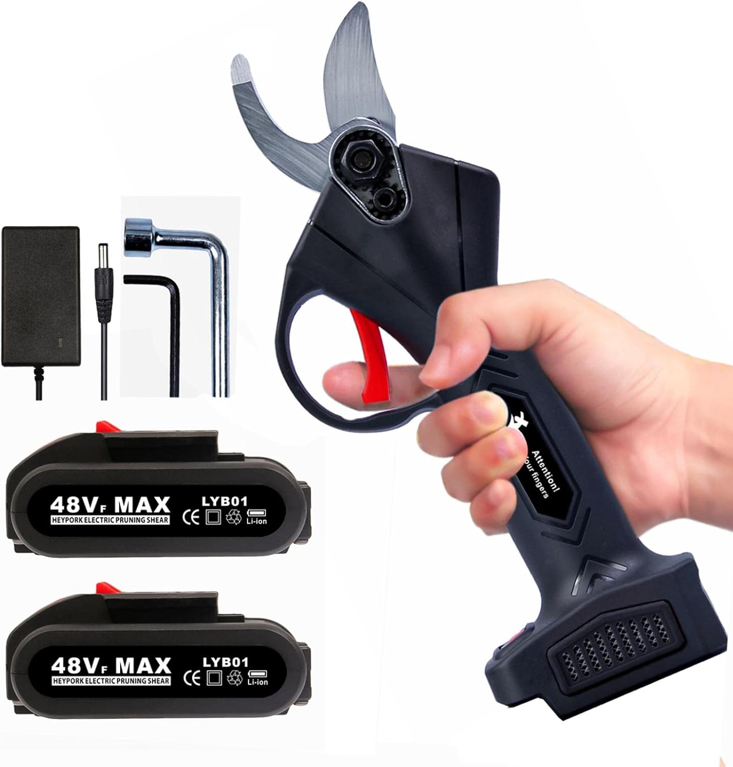 Wireless Electric Scissors Pruner Fruit Tree Pruning Shear Efficient Fruit Tree Bonsai Gardening Branche Cutter Landscaping EUplug