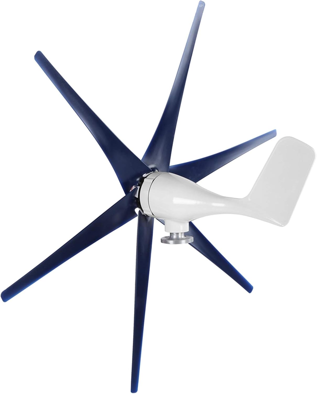 Small Windmill Turbines Generator, Wind Mill Generator Kit, Wind Industrial Machinery Equipment 800W with 6 Blade for Boat and Home Charging (12V)
