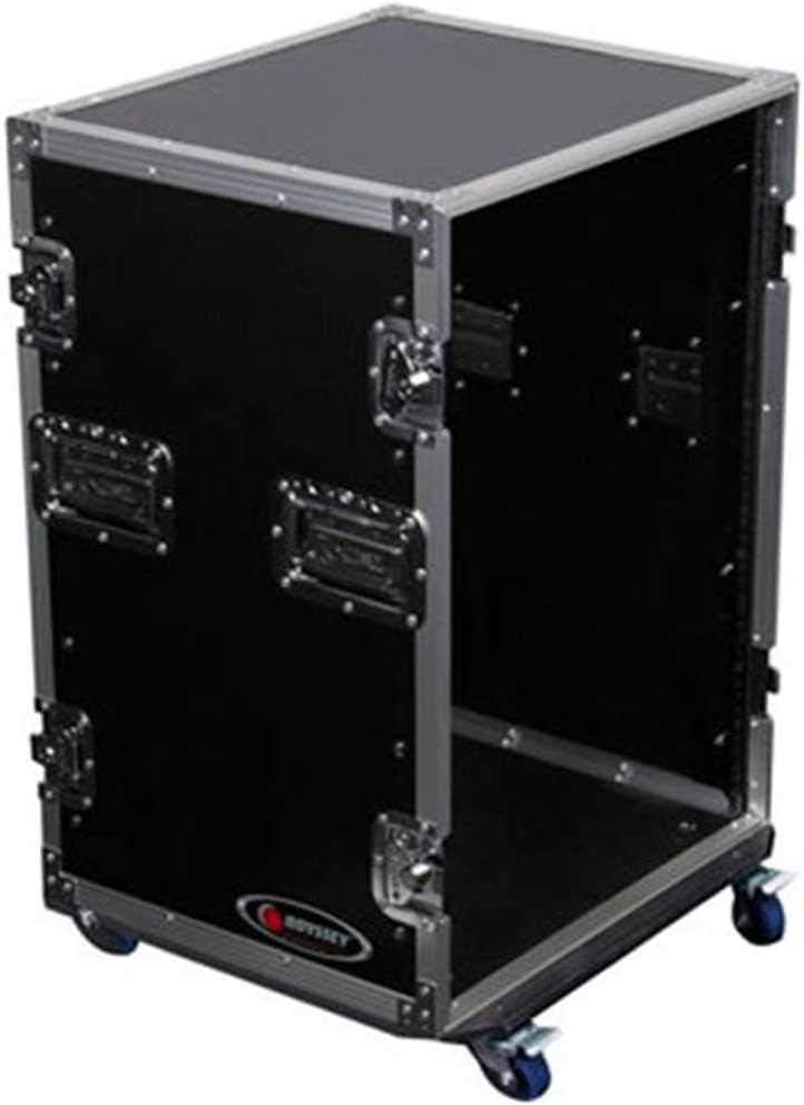 20U Space Saver Pro Amp Rack Flight Case with Wheels