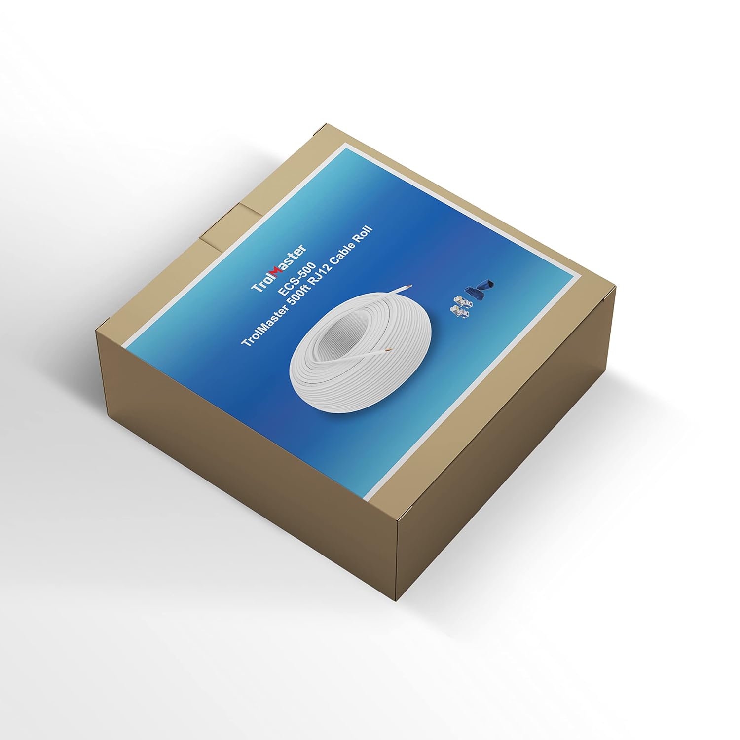 TrolMaster ECS-500 500ft RJ12 Cable Roll
