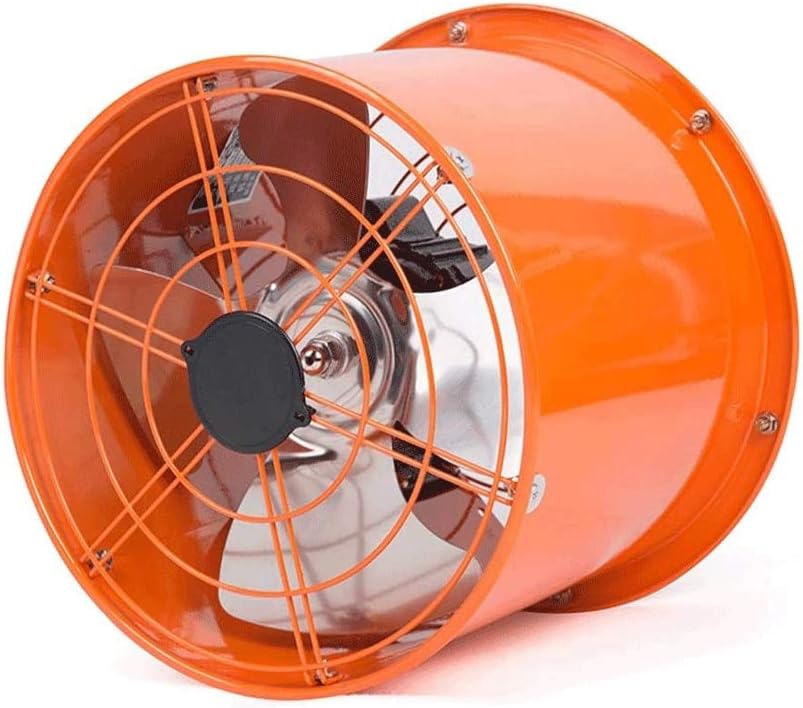 Quiet Inline Duct Fan, Pre,Wired, for Heating, Cooling, Ventilation, Airflow Booster, Hydroponics, Grow Tents