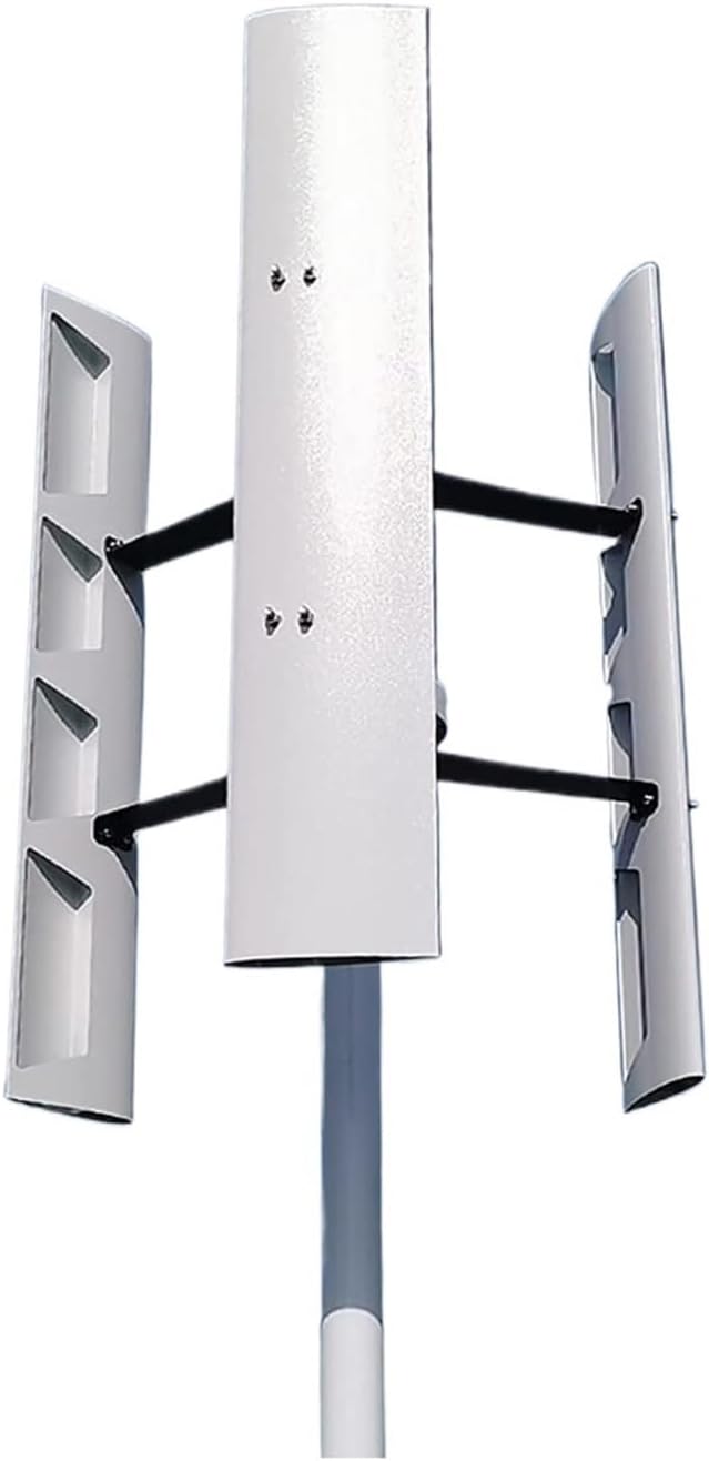 Wind Turbines, 10KW 12V 24V 48V Vertical Wind Energy Turbine Generator for Home Low Noise 10000W AC 3 Phase Windmill Low Wind Speed Starting Wind Turbines(24V_10KW)