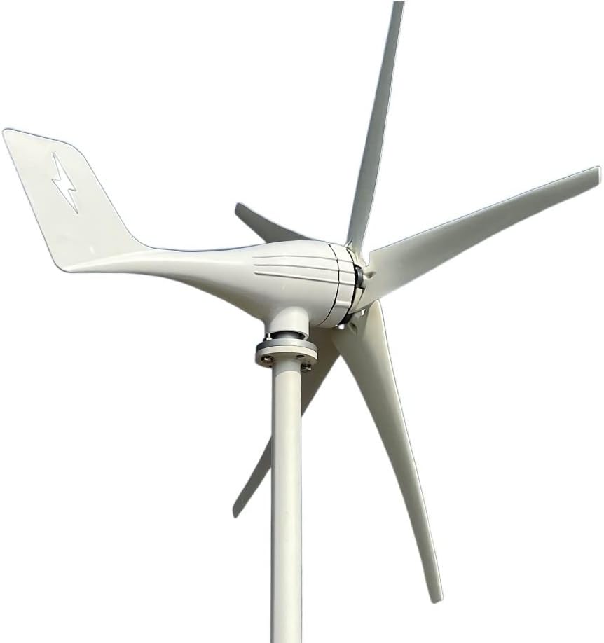 Wind Power Turbine Generator The Horizontal Axis 3000W 3/5 Blades Windmill 12V 24V 48V Wind Power Small Wind Turbine Generator MPPT Controller for Home Use (Size : Mppt Controller, Color : 48V)