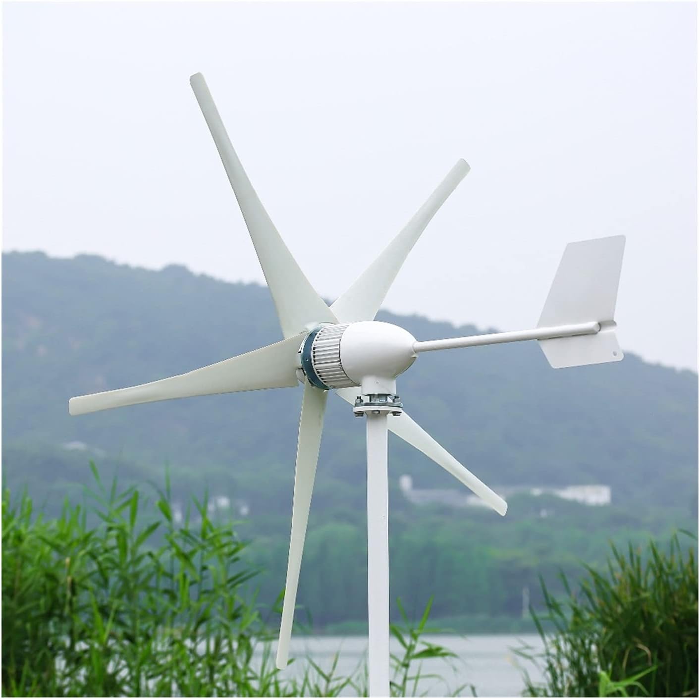 Wind Turbine CE Approval 1000W Horizontal Axis Wind Turbine Generator for Land and Marine Include Controller Gift(48V_1000W)
