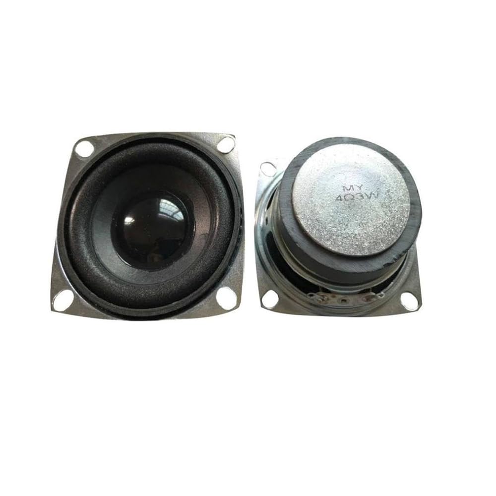 2-inch 52mm Speakers 4 ohm 3W PU Basin Black Convex Cap Horn Loudspeaker
