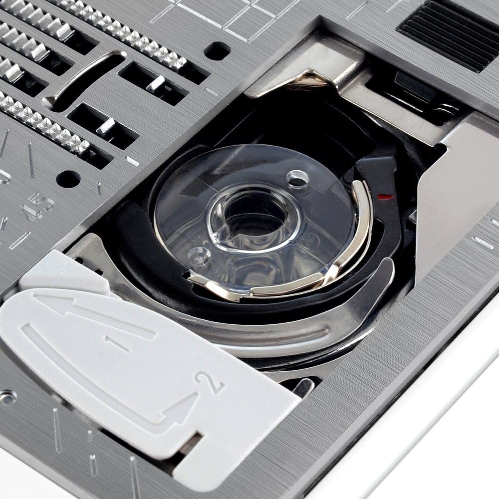 Janome Memory Craft Horizon 8200 QCP Special Edition Computerized Sewing Machine w/Black Roller Accessory Trolley Case + Semi-Hard Cover + Much More!