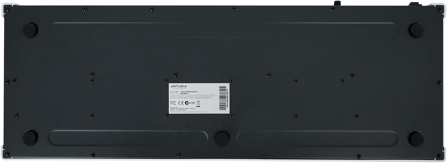 Audiosavings Bundle: Arturia Keystep Pro Sequencer 37-Key Midi USB DJ/Recording Keyboard Controller Bundle with Rockville RPB50 Large & Loud Portable Bluetooth Speaker with LED+Long Battery (2 Items)