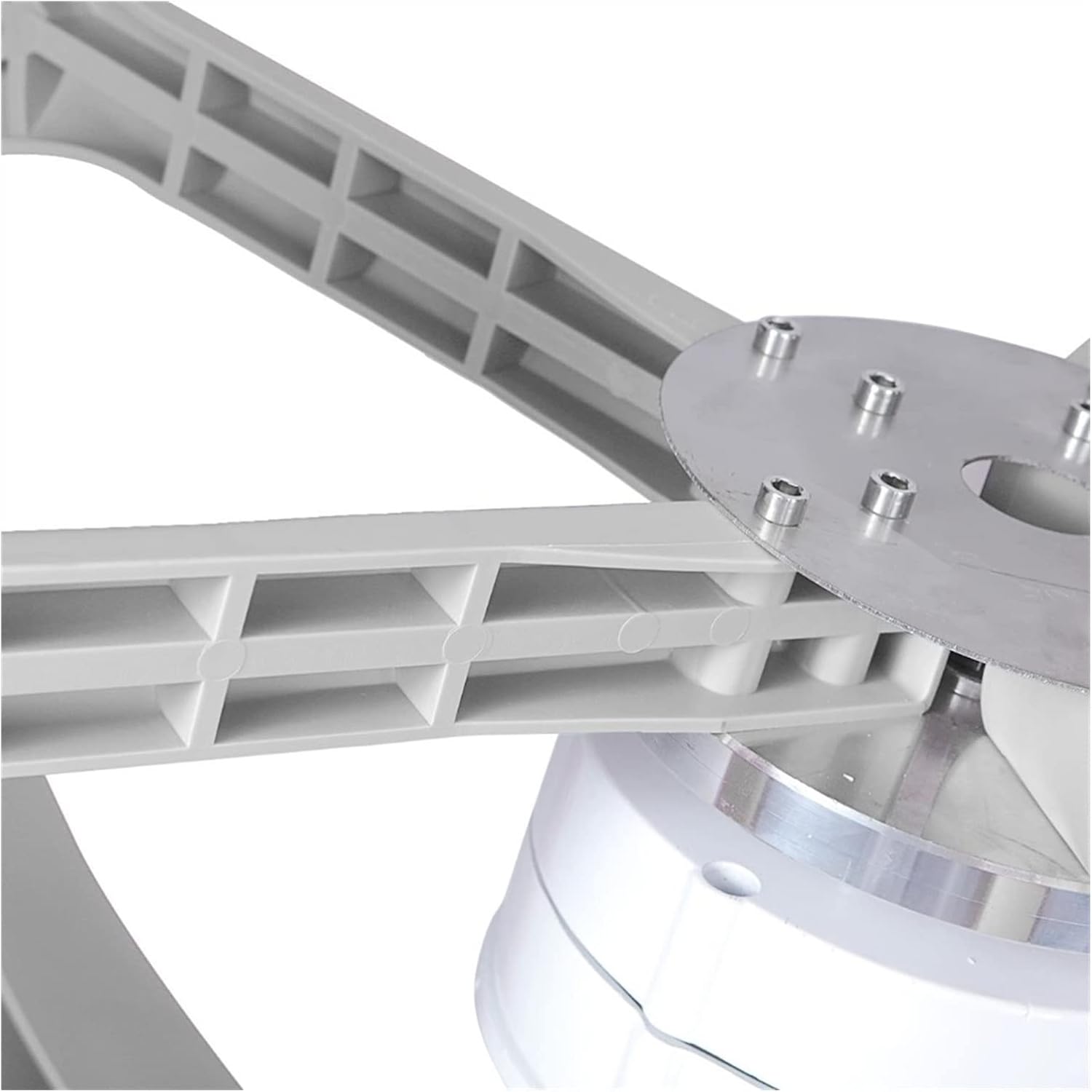 Wind Turbine Generator, 400W 12V/24V Wind Turbine Generator 5-Blade Lantern Vertical Axis Home Windmill Yacht Farm Wind Power Turbine with Controller,Generator Motor(White,24V)