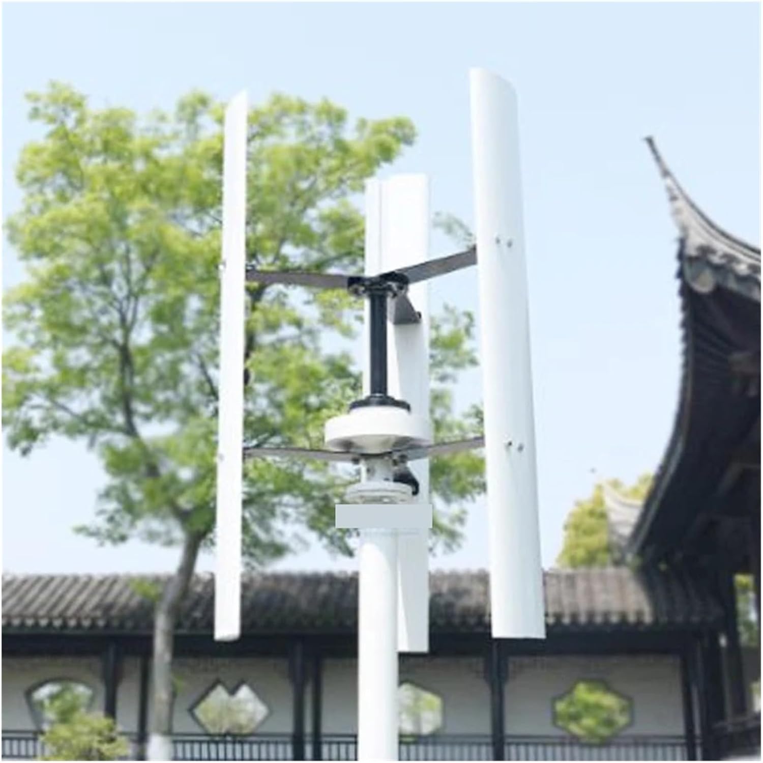 Wind Turbine Generator Kit, 1KW Low Noise Wind Turbine Generator for Home Farm 1000W Vertical Windmill Low Wind Speed Starting Wind Turbines for Hybrid Solar Wind System(48V_1000W)