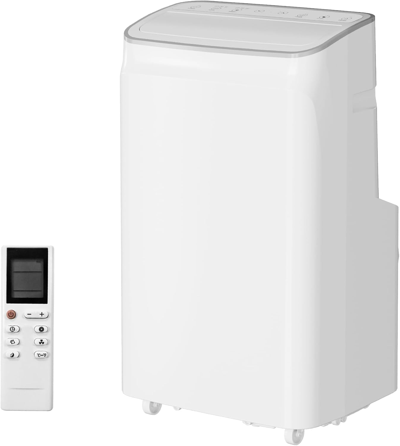 Efficient Cooling with Portable Air Conditioner - 12000 BTU Portable Air Conditioner Cools Rooms Up to 450 Sq. Ft, 3-In-1 Functionality, Quiet Operation