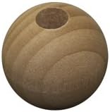 31.75MM (1-1/4 inch ) Round Wooden Beads w/ 3/8 inch hole-Bag of 200