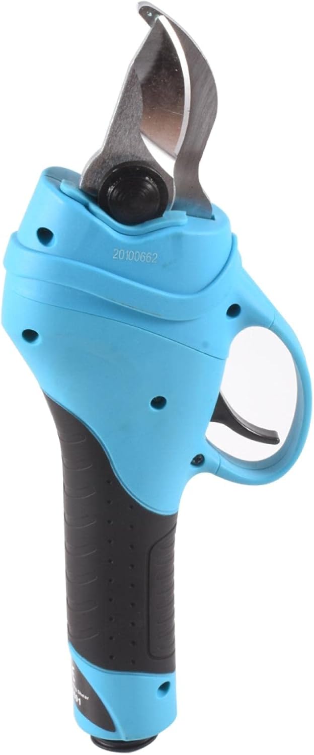 Electric Pruning Shears Back Type Gardening Scissors Lithium Battery Garden Pruner for Tree Branches Pruning Tools Set Blue