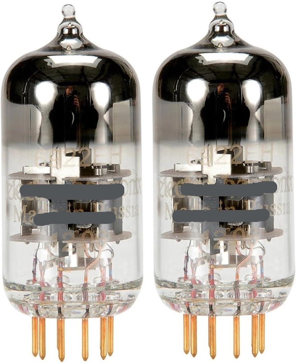2 Pcs 6922 E88CC Pair Vacuum Tubes -