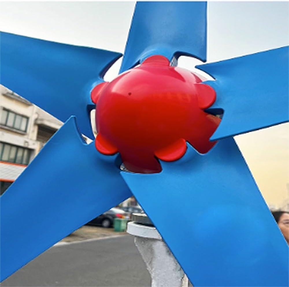 3200W Wind Turbine Generator Set 1000W 12V 24V Wind Turbine + Wind And Solar Hybrid Controller + 2000W Inverter + 100W *2 Solar Panel Windmill Generator Household Marine Street Light ( Color : 12V )