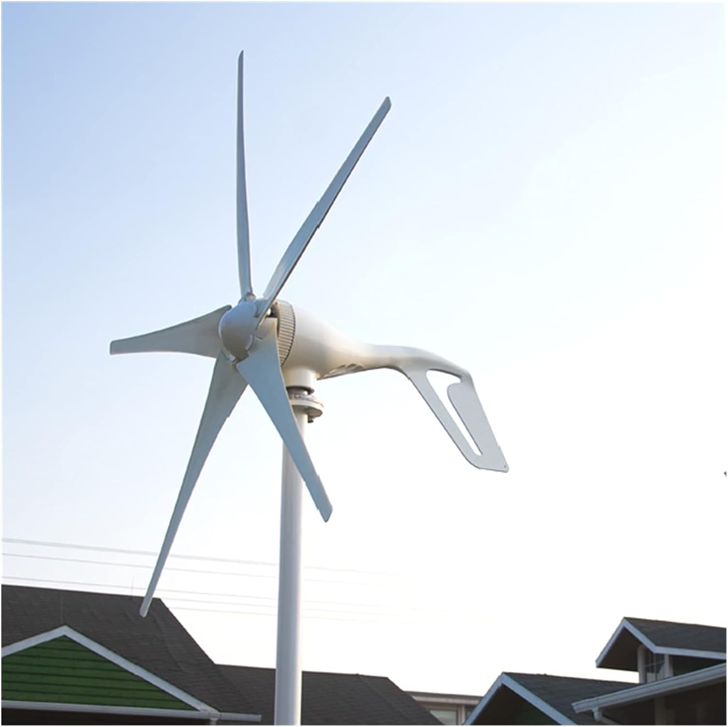 Wind Turbine Horizontal Low RPM 400W Wind Turbine Generator Used For Land And Marine (Color : Free Controller, Size : 3 BLADES_12_400W), 4001160260125