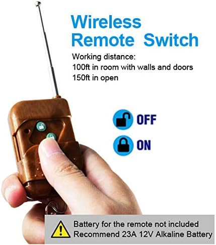 4000W Pure Sine Wave Inverter 48V DC to 120V AC Surge 8000 Watt Power Converter Generator with Wireless 100ft Remote Control for Solar System, Home Grid Off, Camping, RV. (4000W 48V 120V)