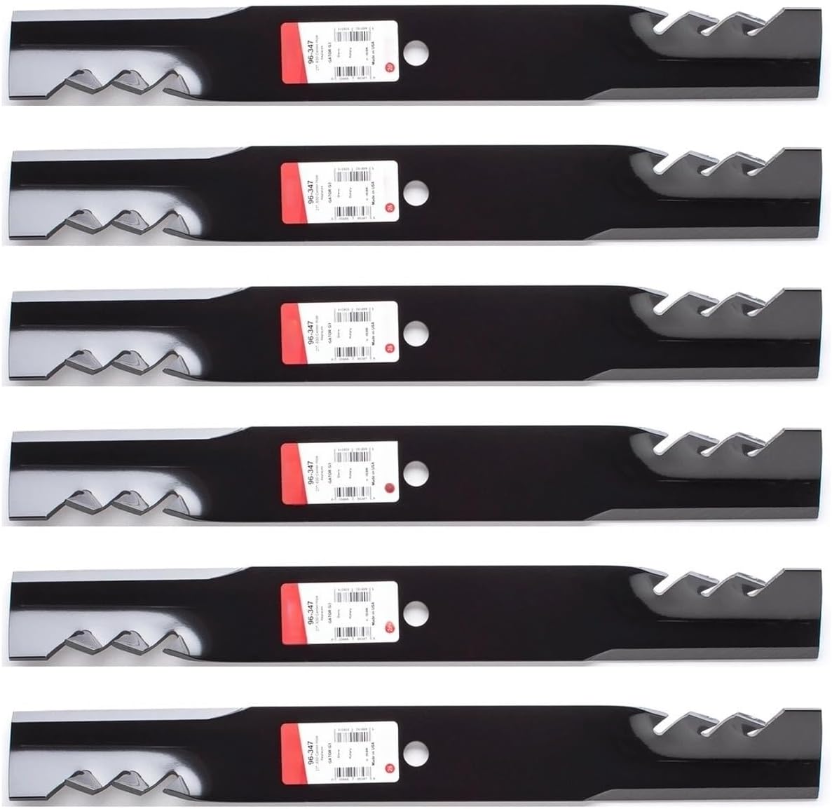 6PK 91-183 Lawn Mower Blade Replacement for Ferris IS1500Z - 5900576 5900588 5900606 and Other Models