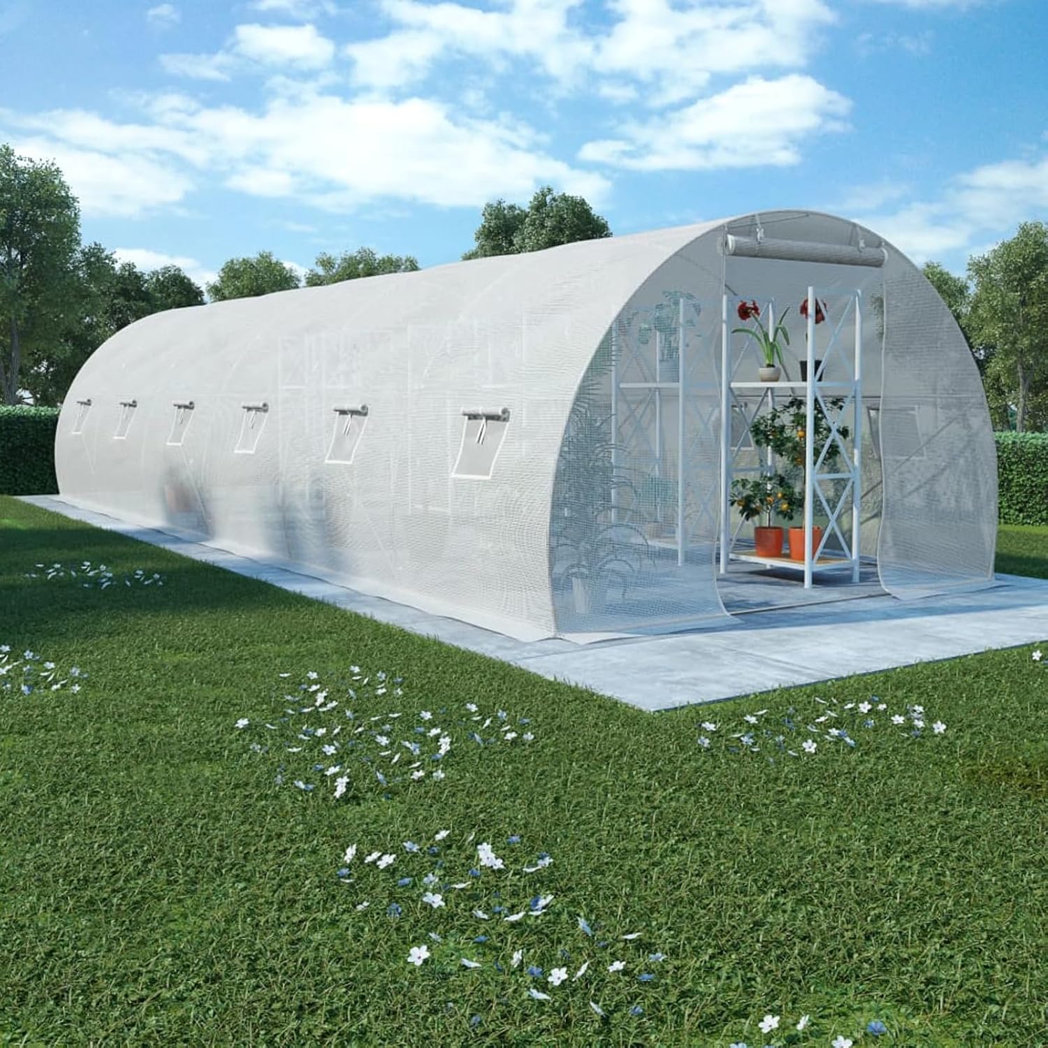 ZEYUAN Greenhouse Outdoor Gardening Greenhouses for Outdoors Greenhouse Tent Garden Supplies 290.6 ft² 354.3