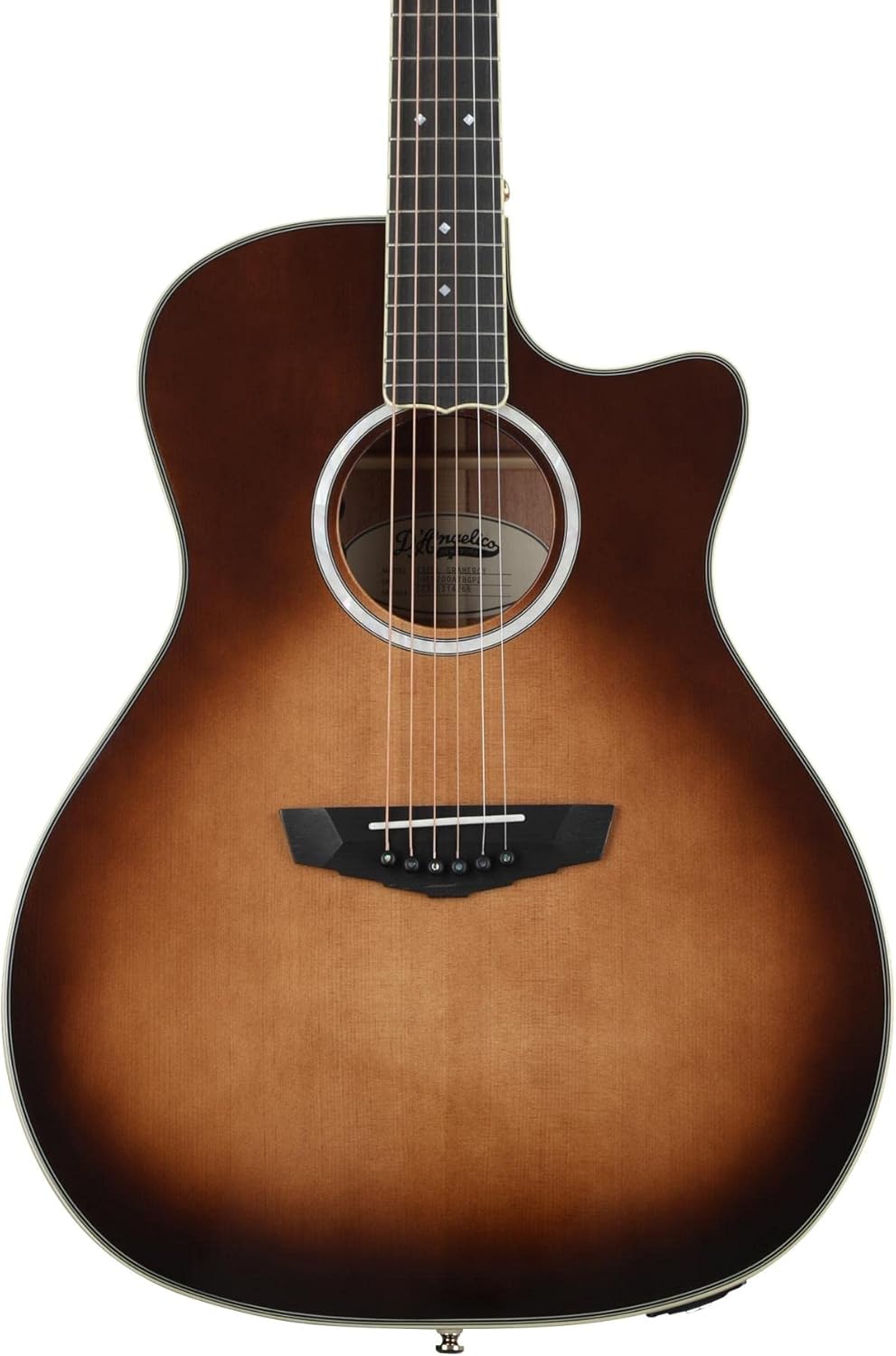 D'Angelico Excel Gramercy Grand Auditorium Acoustic-electric Guitar - Autumn Burst