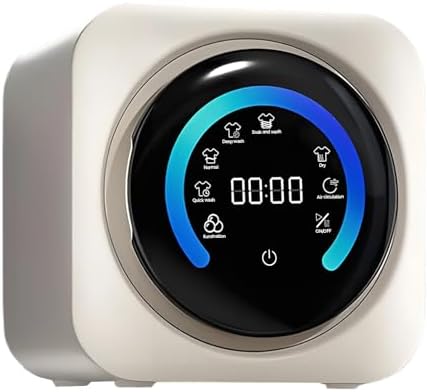 2 in 1 Mini Portable Washer & Dryer Combo, 3.5L Wall-Mounted Washing Machine, Stainless Steel Drum, Ideal for Small Clothes, Underwear, Socks - Space-Saving Solution