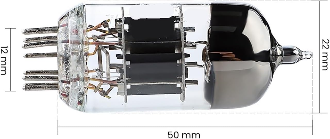 2Pcs 6N1 Vacuum Tube Amplifier Vacuum Tube Replaces ECC85 6H1n 6AQ8 Tube