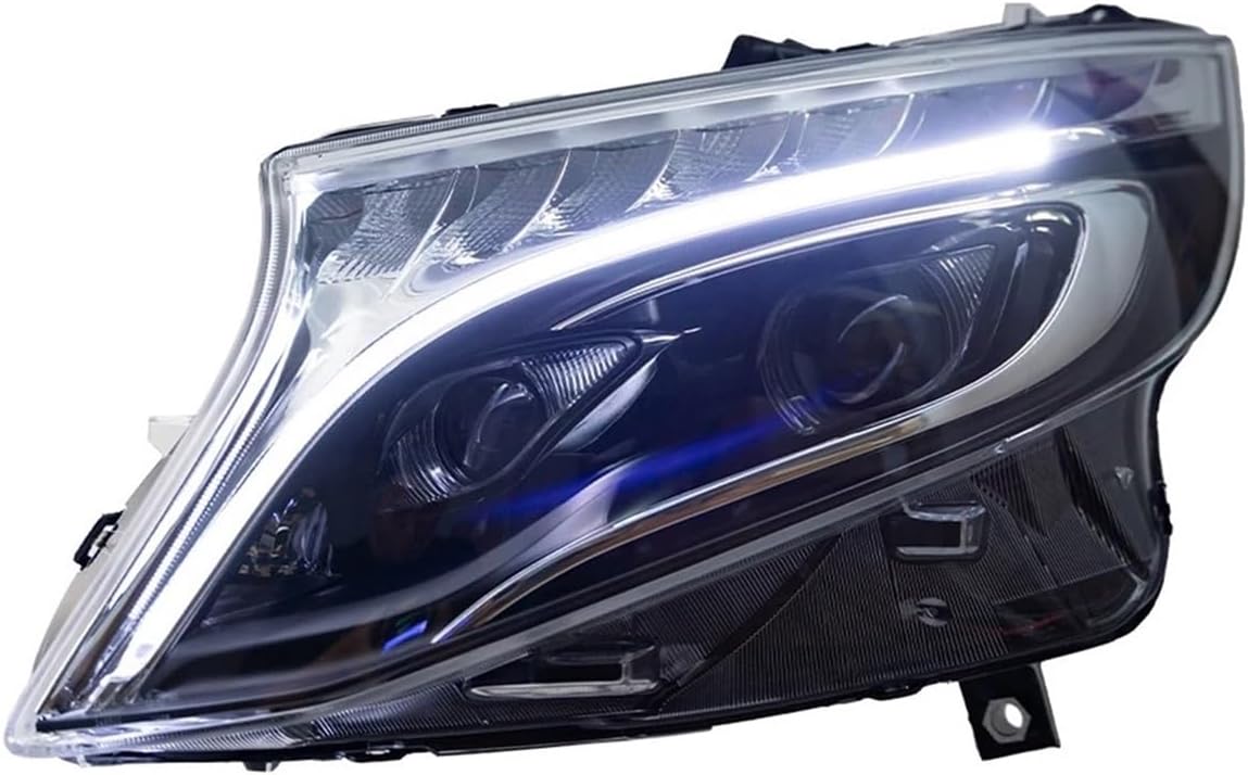 Car Styling Head Lamp Compatible For Benz Vito Headlights 2013-2019 W447 LED Headlight LED DRL Projector Lens Dynamic Auto Accessories