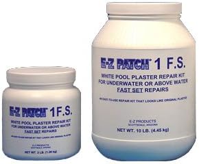 E-Z Patch 1 Fast Set Underwater or Above Water Pool Plaster Repair Kit - 10 Pounds