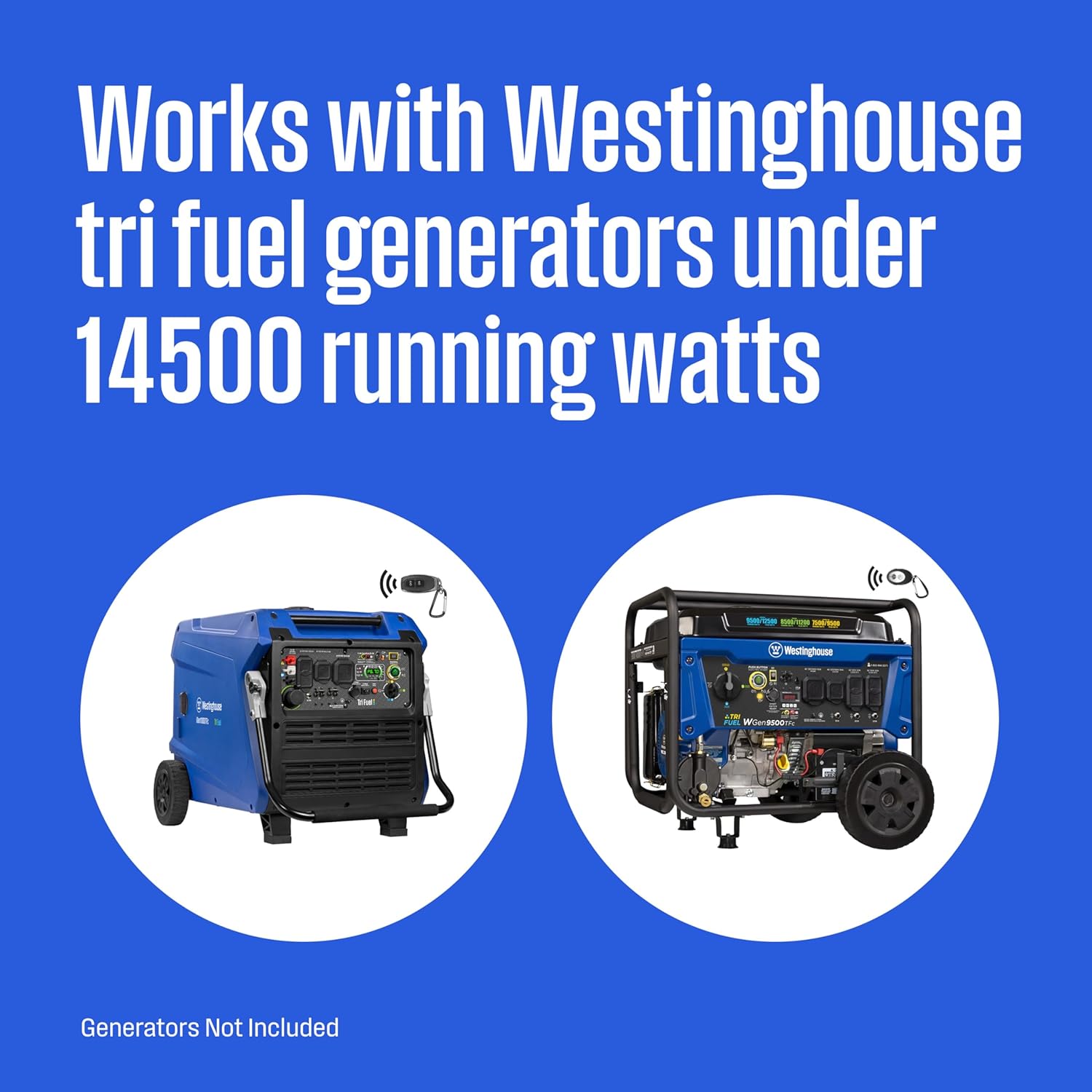 Westinghouse 25-Foot Natural Gas Hose with Adapter, 1/2-Inch Diameter, For Westinghouse Tri Fuel Generators