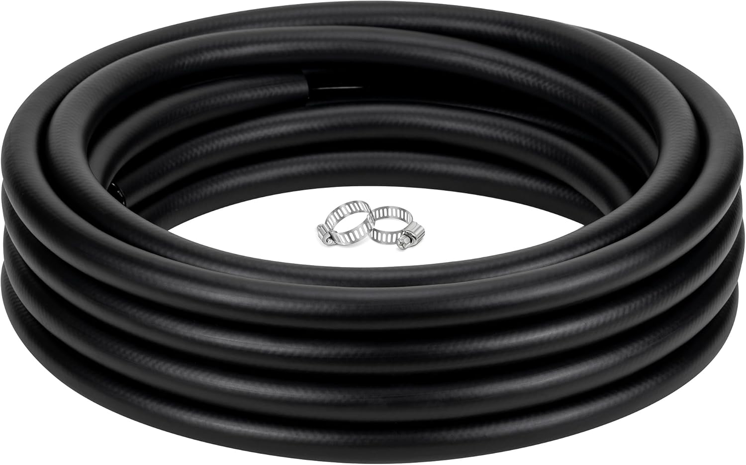 Black Reinforced Vinyl Tubing 3/4
