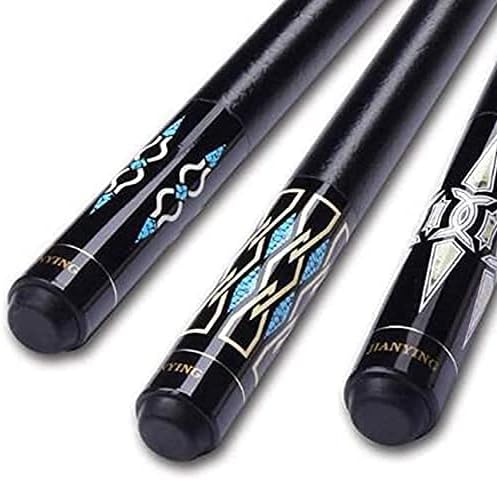 Pool Cues Billiard Cue 58Inch Pool Cue Stick 1/2 Billiard Stick Professiol Pool Stick/Cue 12.5Mm Tip Pool Cue with Cleaning Towel and Other Accessories D 147Cm/58In (A 147Cm/58In)