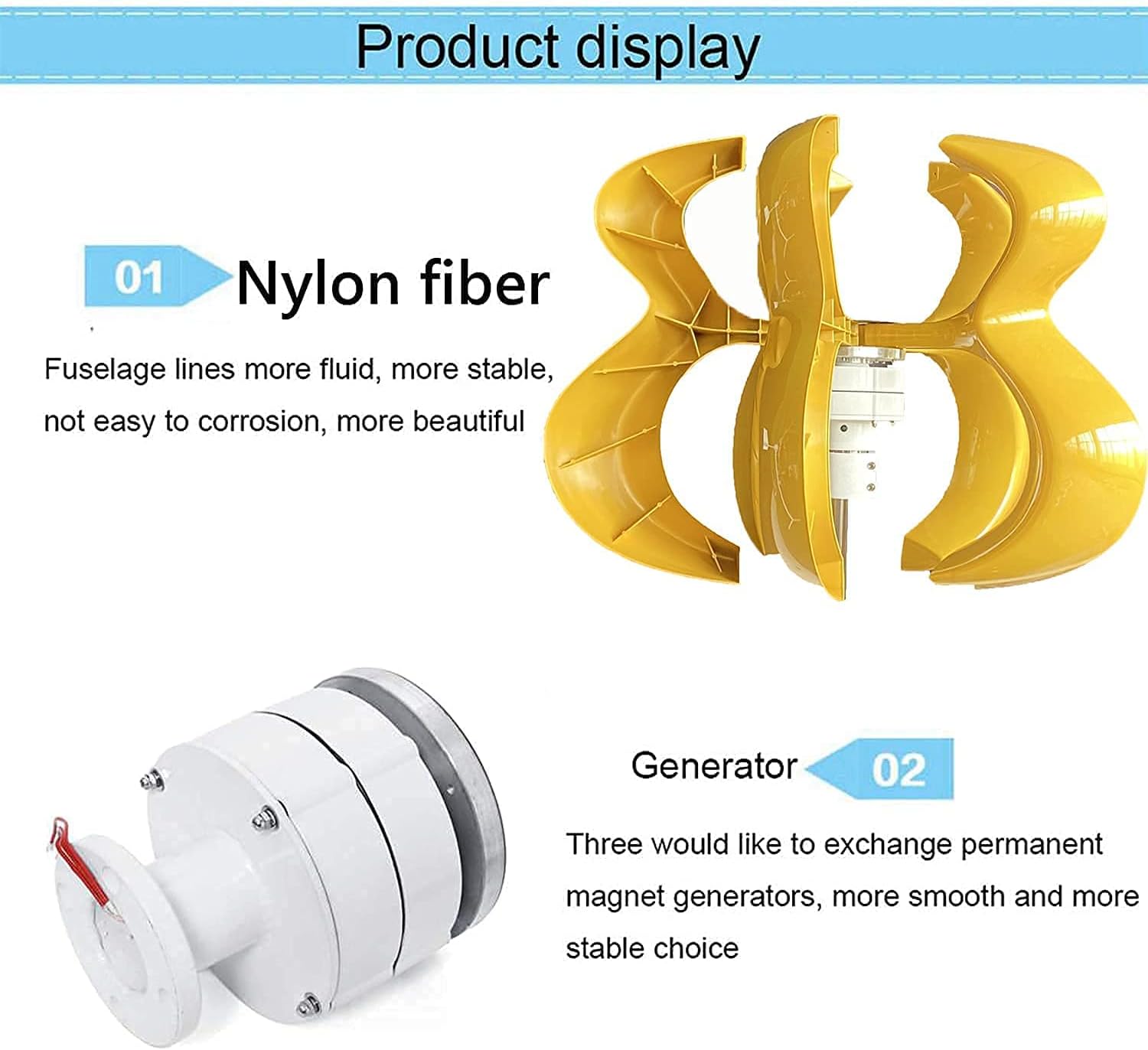 8000W Wind Turbines Generator Wind Generator, with Charge Controller Windmill Energy Turbines Wind Turbine Energy Generators