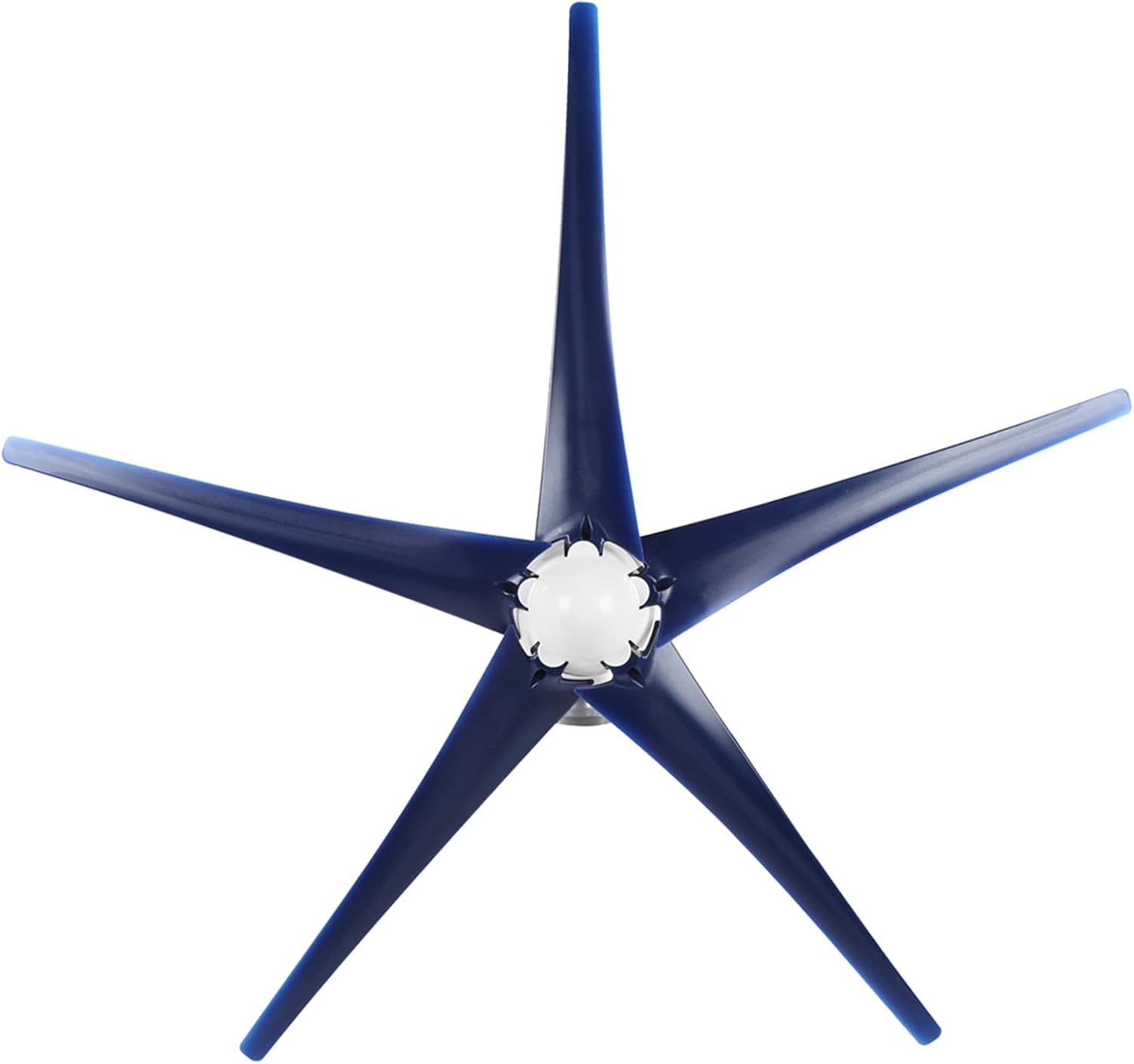 Yunseity Windmill Generator, 5 Blade Wind Generator, 12M / S Beautiful Look Practical 1600W Low Vibration for Boats -4080? (24V)