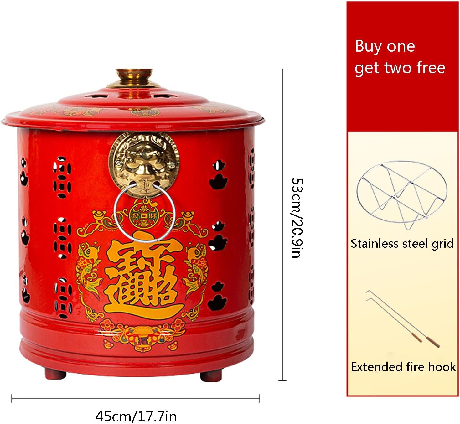 Burn Barrel, Outdoor Fire Pits,burn barrel trash，Stainless Steel Burn Barrel，Stainless Steel Incinerator Cage with Lid，incinerator，Fire Pit,trash burning barrels for outside， trash burning containers(